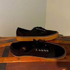 Mens black Vans Sz 12